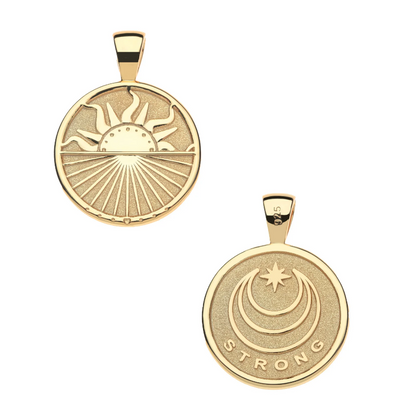 STRONG OVER THE HORIZON PENDANT