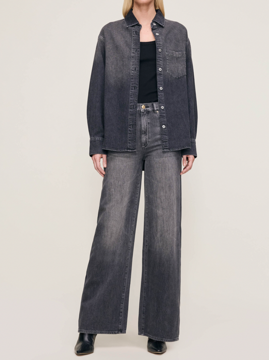 HEPBURN WIDE LEG IN NIGHTSHADE AURA