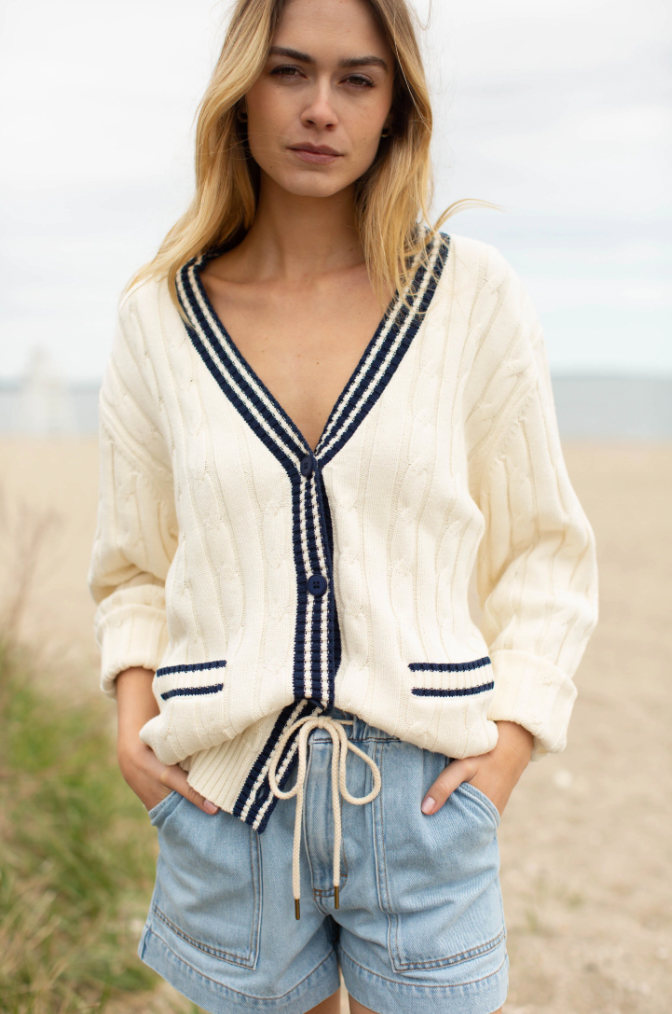 TENNIS CARDIGAN