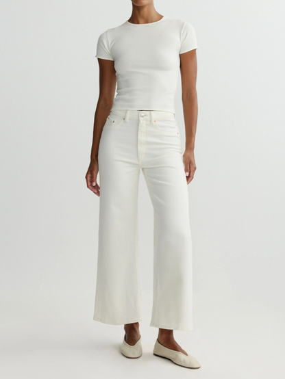HEPBURN WIDE LEG: ANKLE HIGH RISE