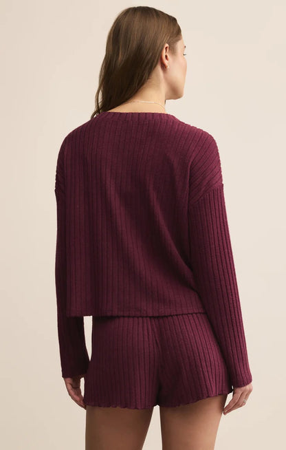MARA RIB CARDIGAN