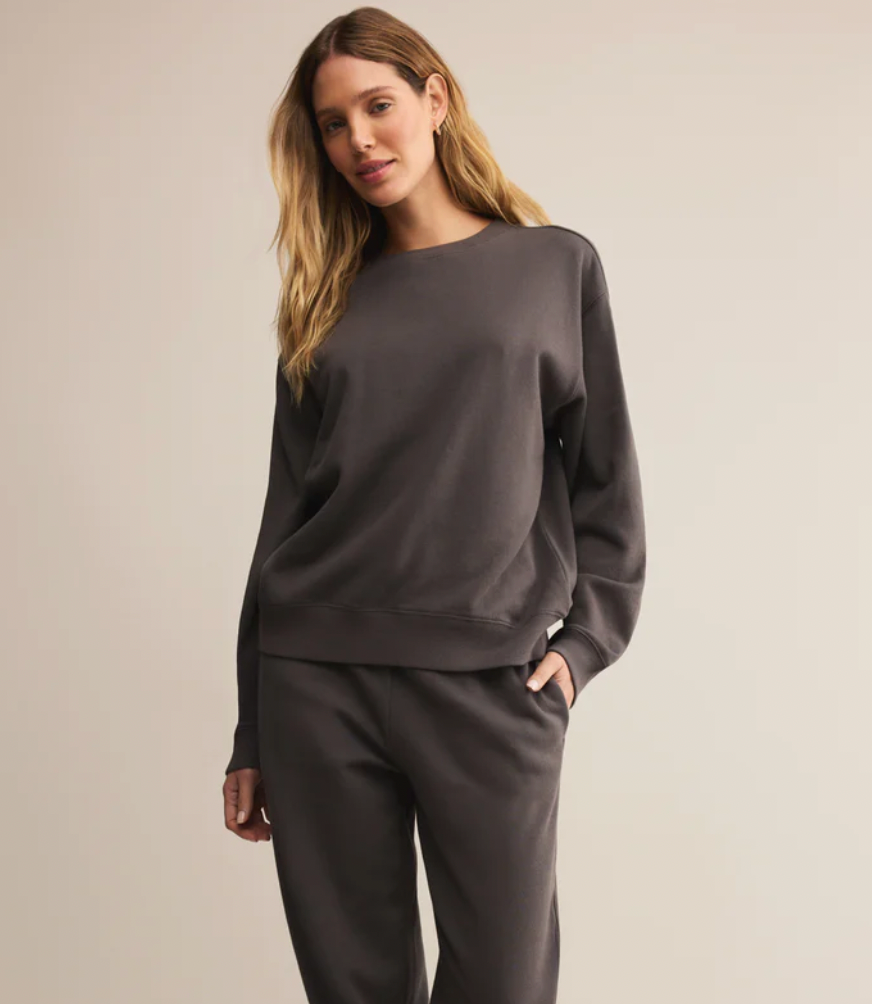 BOYFRIEND COTTON SWEATSHIRT