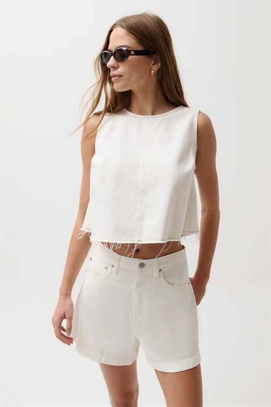 RUE CROP POP OVER SWING TOP CROP
