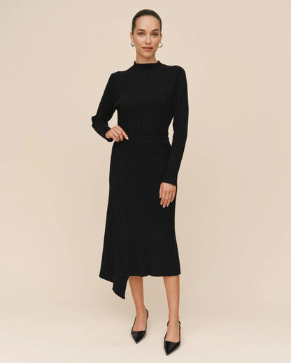 ASYMMETRIC HEM SKIRT