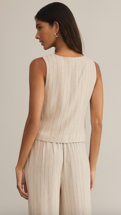 BELFORT PINSTRIPE VEST