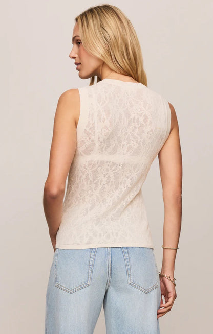 TIBI MESH TANK