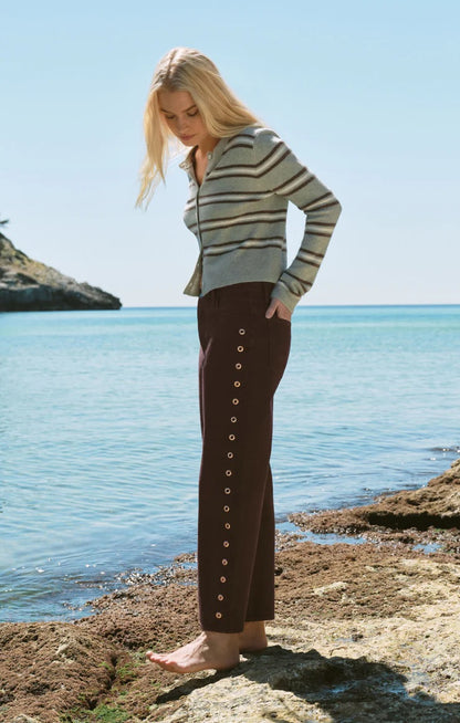 MEDINA STRIPE CARDIGAN