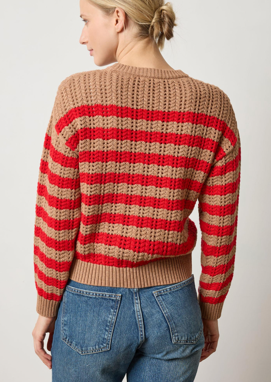 STRIPE STITCH SWEATER