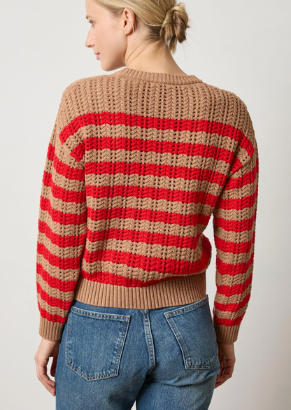 STRIPE STITCH SWEATER