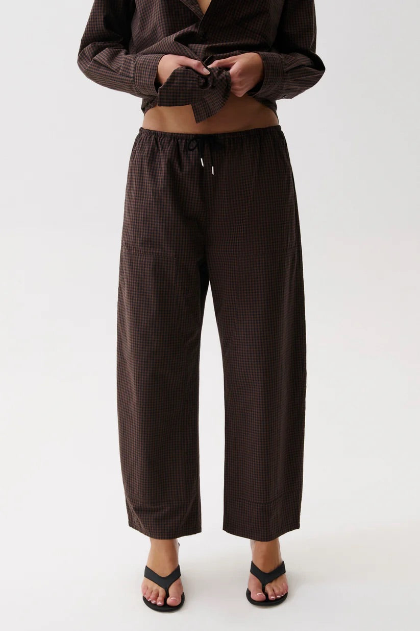 THEO DRAWSTRING POPLIN PANT
