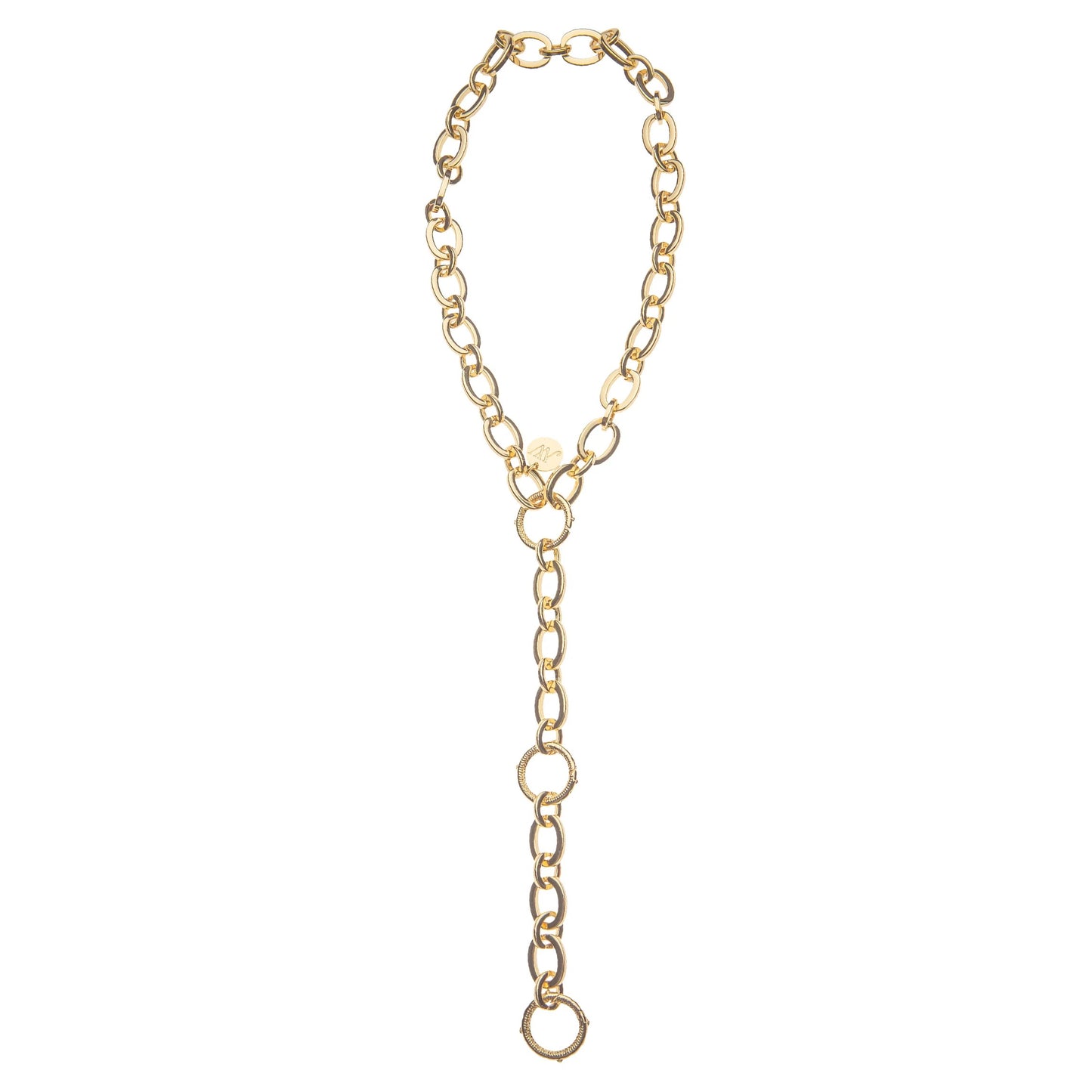 JW LARIAT MULTI-STYLE CHUNKY LINK CHAIN