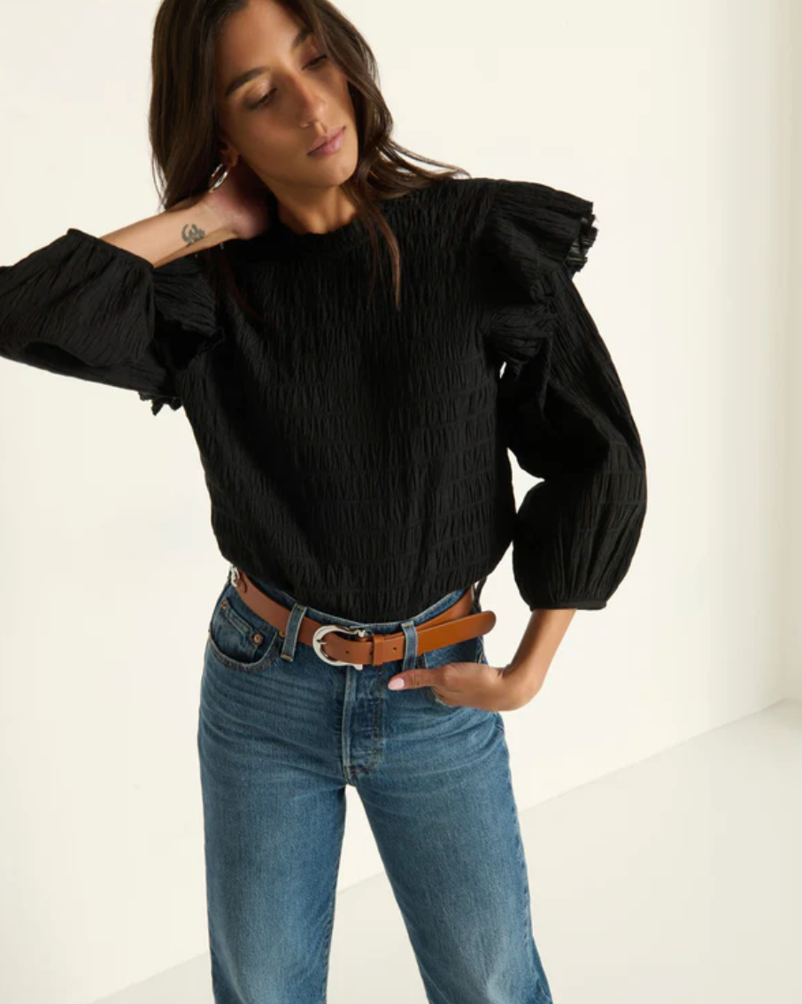 ARIA RUFFLE TOP