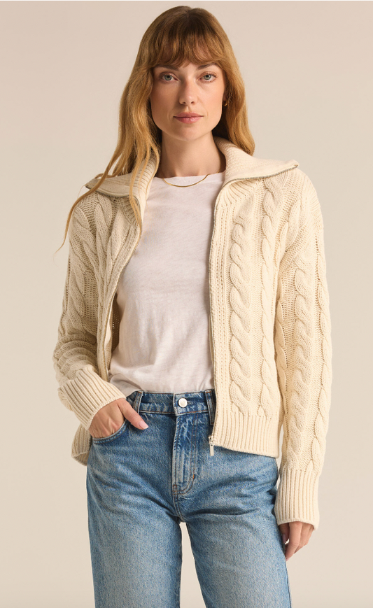 HEMINGWAY CABLE CARDIGAN