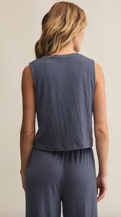SLOANE TEXTURED TOP