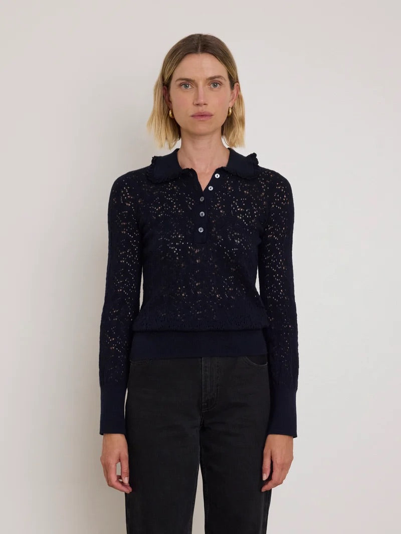 CHLOE LACE SWEATER