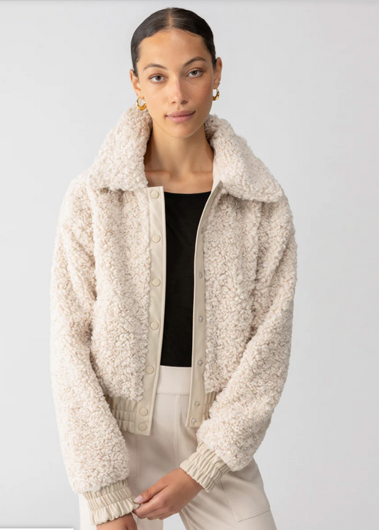 LIBBY SHERPA JACKET