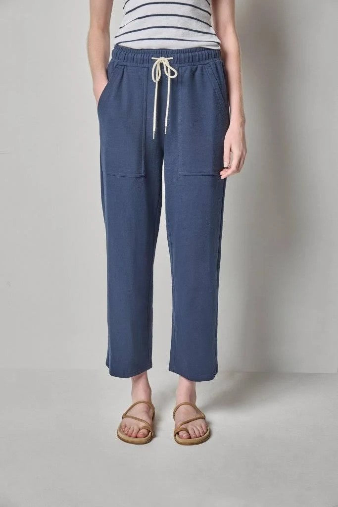 TEXTURED TERRY PANT