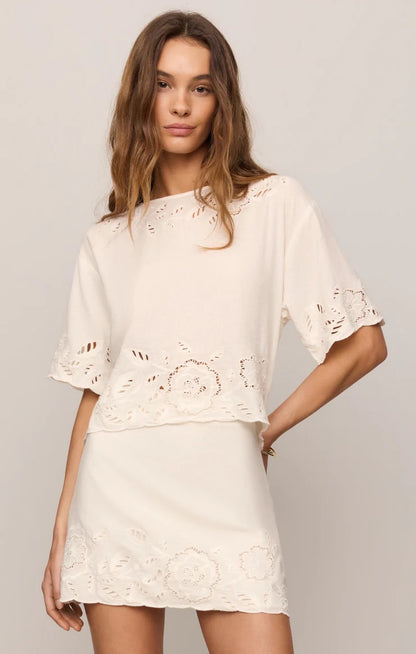 DAYA EMBROIDERED TOP
