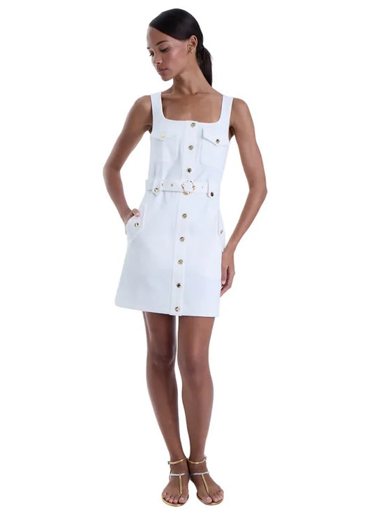 RYLEE DENIM MINI DRESS