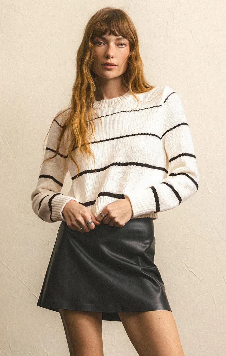 MILAN STRIPE SWEATER