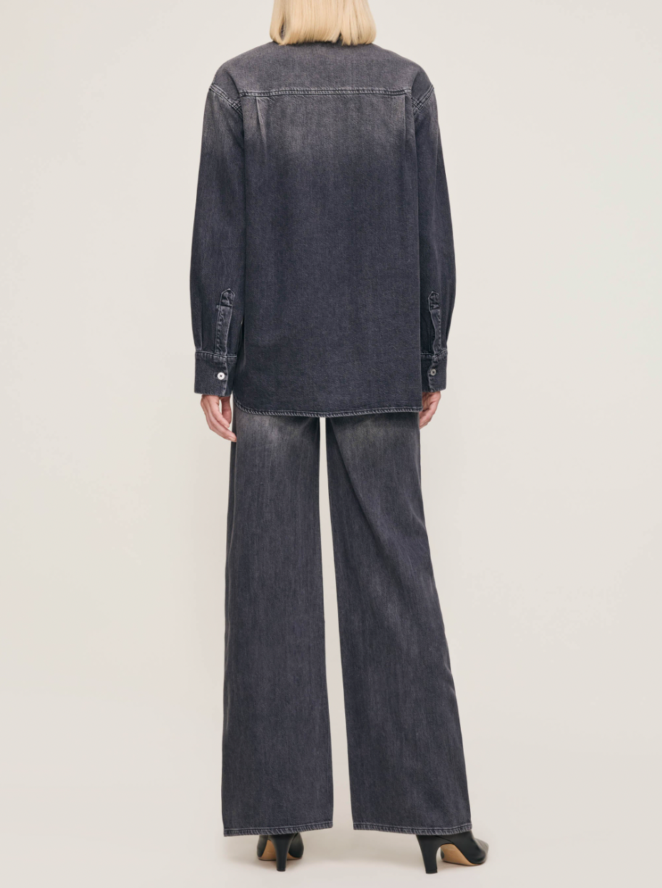 FAYE SHIRT IN NIGHTSHADE AURA