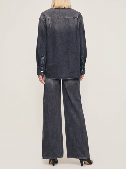 FAYE SHIRT IN NIGHTSHADE AURA