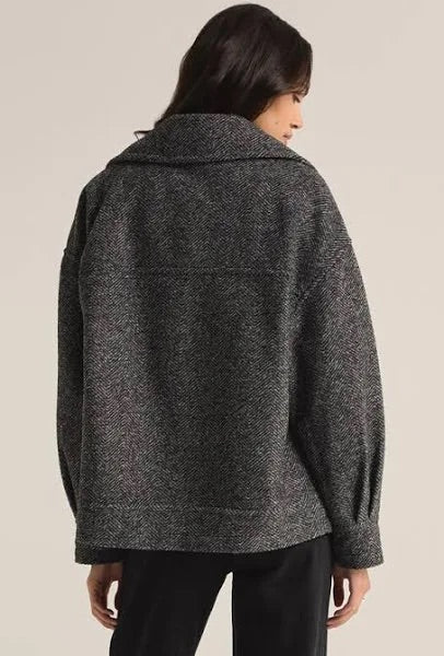 ARI HERRINGBONE COAT