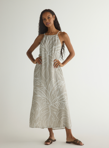 MAXI HALTER DRESS