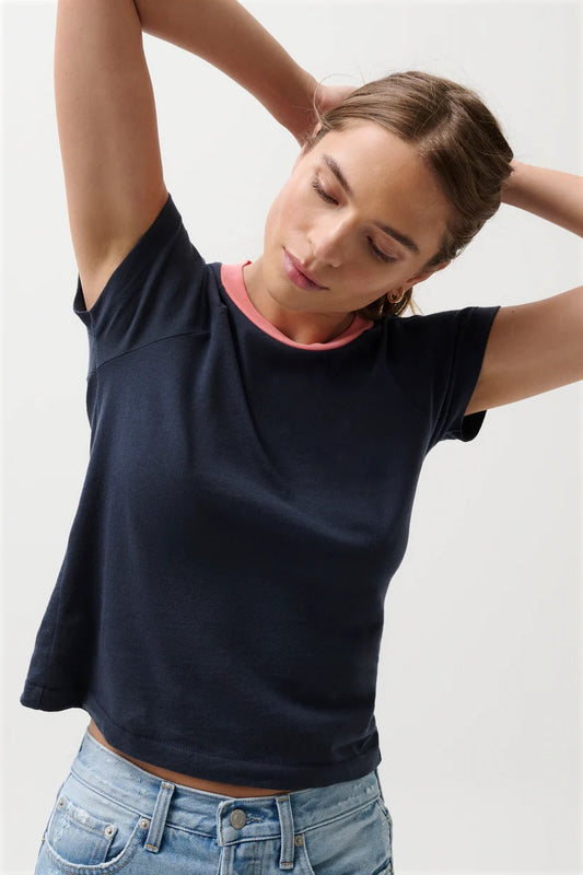 RYN SHRUNKEN RAGLAN TEE