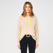 Load image into Gallery viewer, CONTRAST HOODIE CASHMERE
