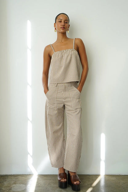 CROSS CREEK CHECK PANT