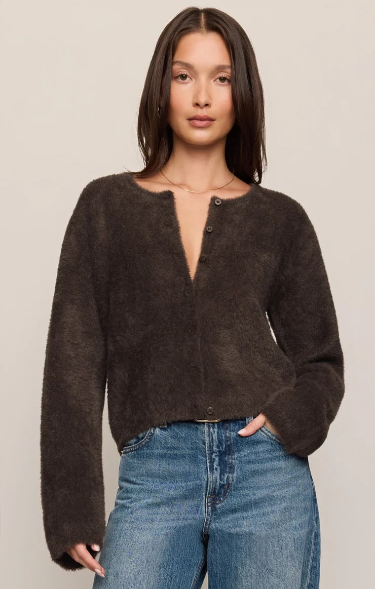 WINTERGLOW FLUFFY CARDIGAN