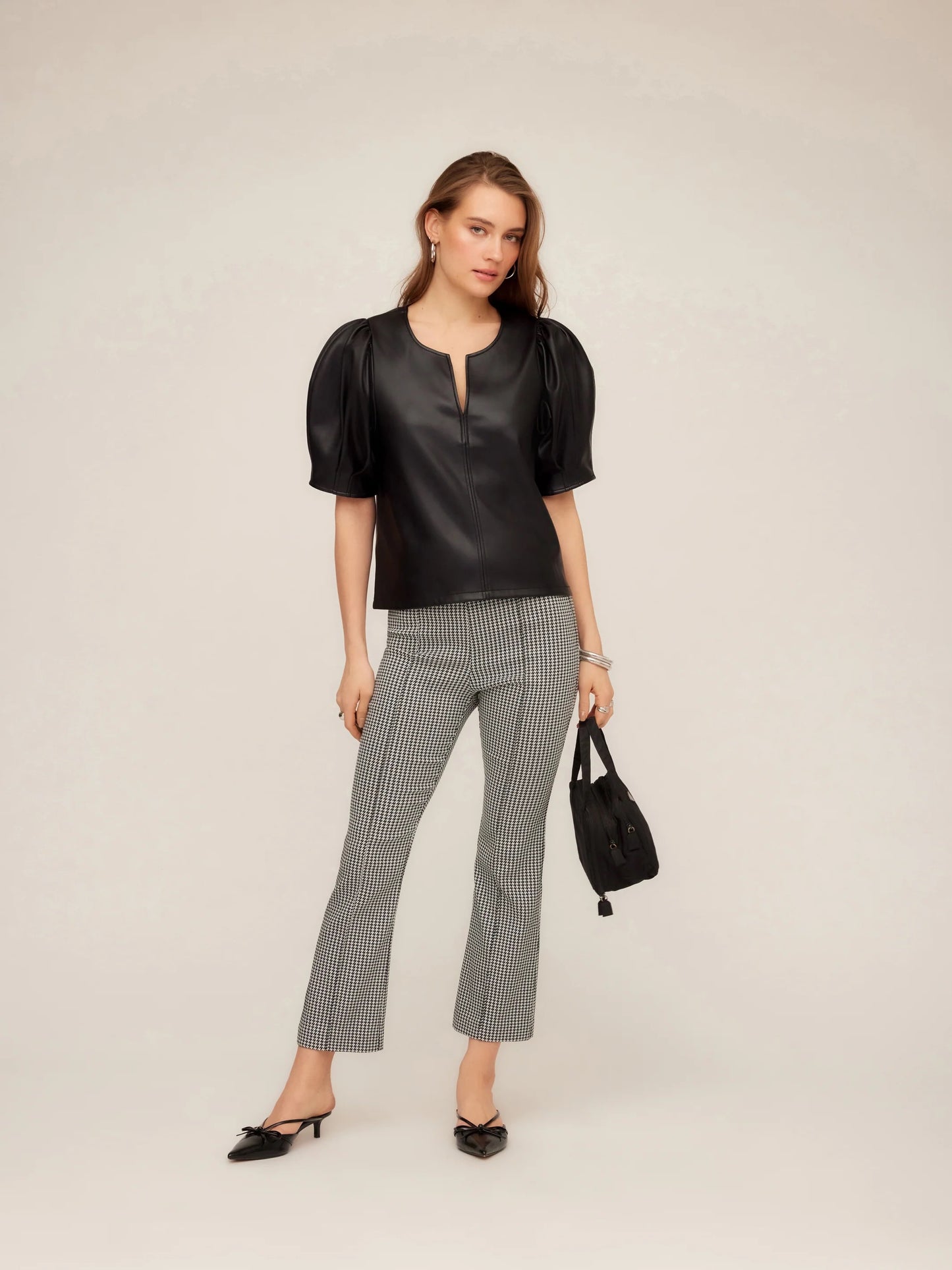 POOF FAUX BLOUSE