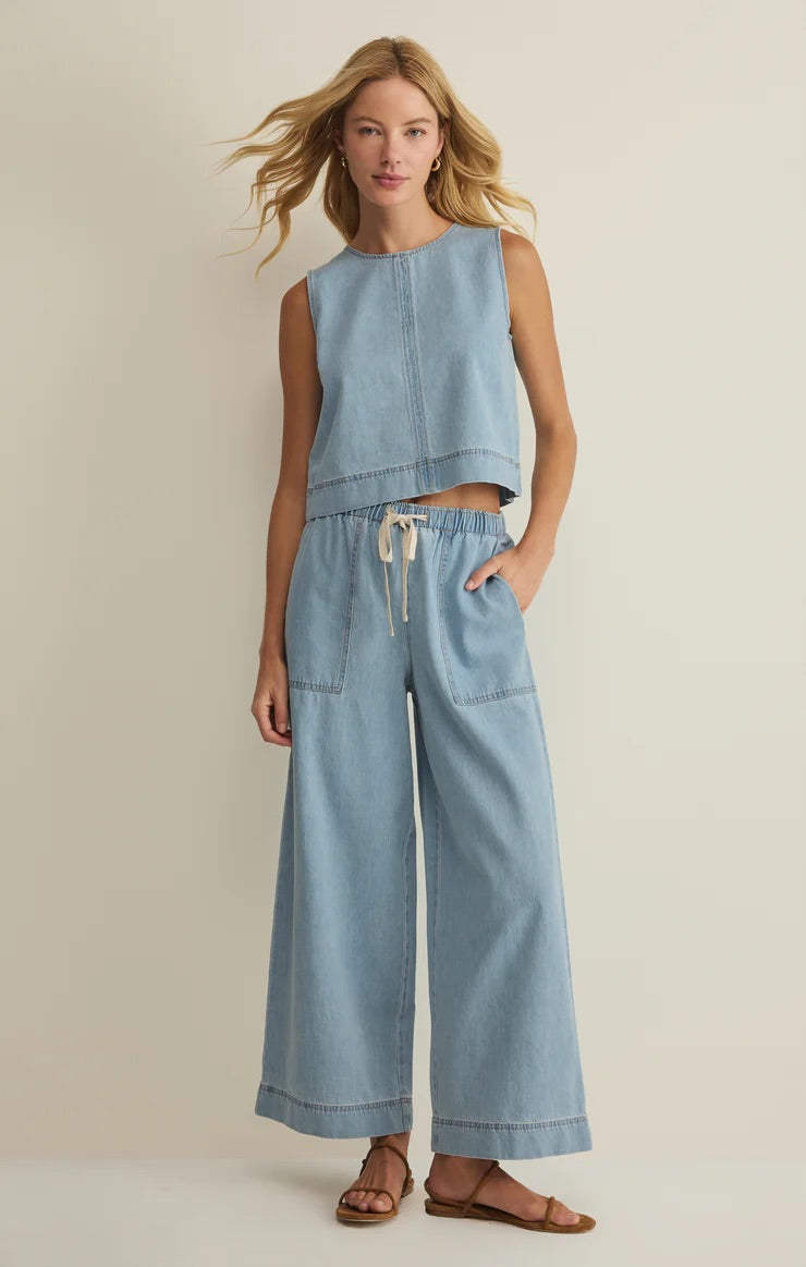DAYCATION DENIM UTILITY PANT