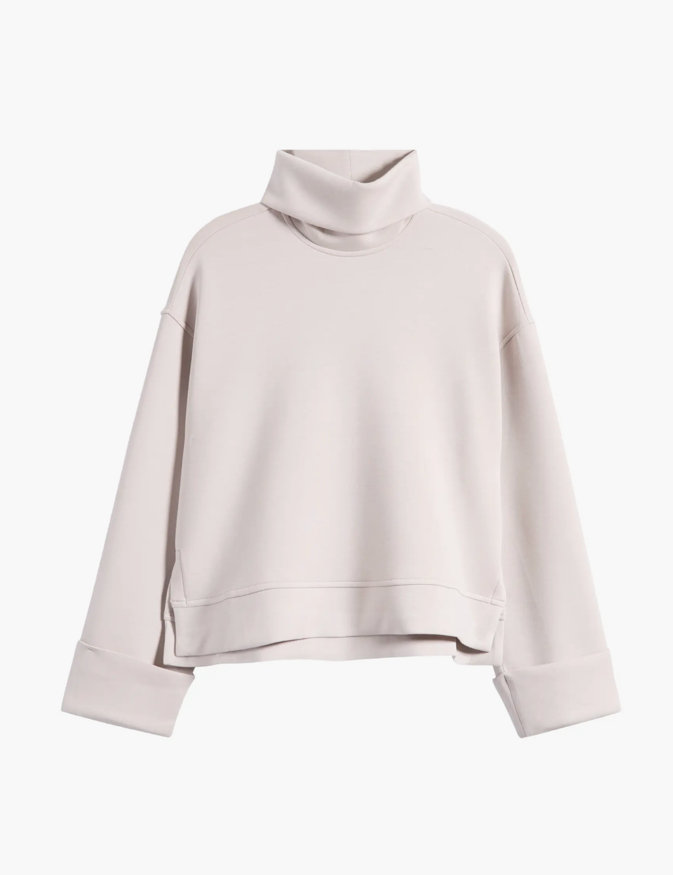 AIR ESSENTIALS CROPPED TURTLENECK
