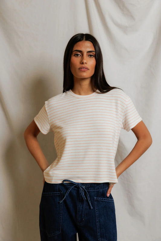 ERIN BRUSHED BABY TEE