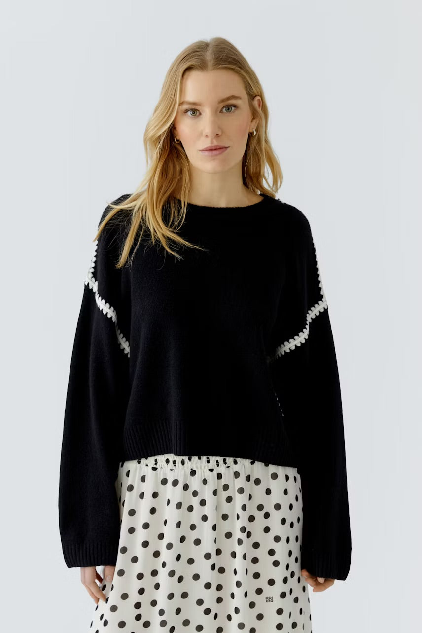 OUI L/S PULLOVER SWEATER 97991