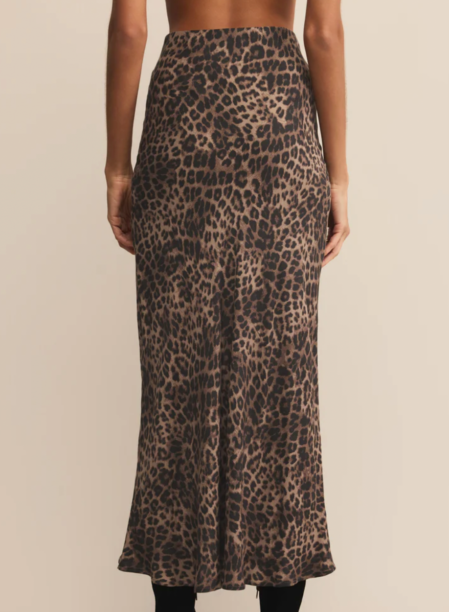 IZABEL LEOPARD SKIRT