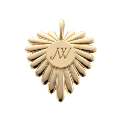 JW LOVE FULL HEART PENDANT - CLASSIC ROLO