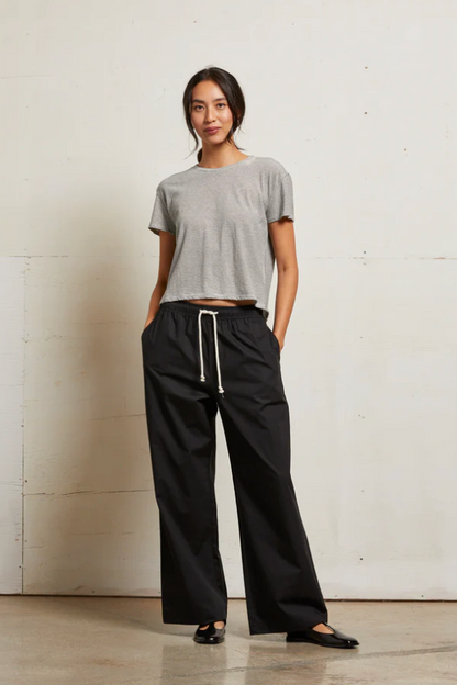 ANDI- COTTON POPLIN STRIPE PANTS