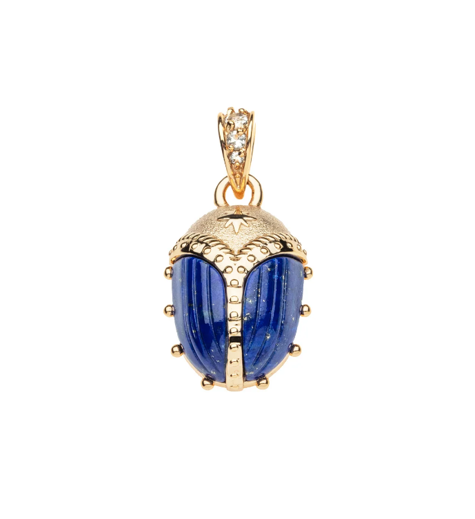JW PROTECT GUARDIAN SCARAB PENDANT IN LAPIS