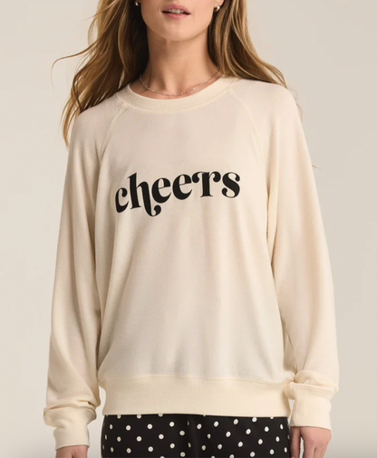 CASSIE CHEERS LS RAGLAN