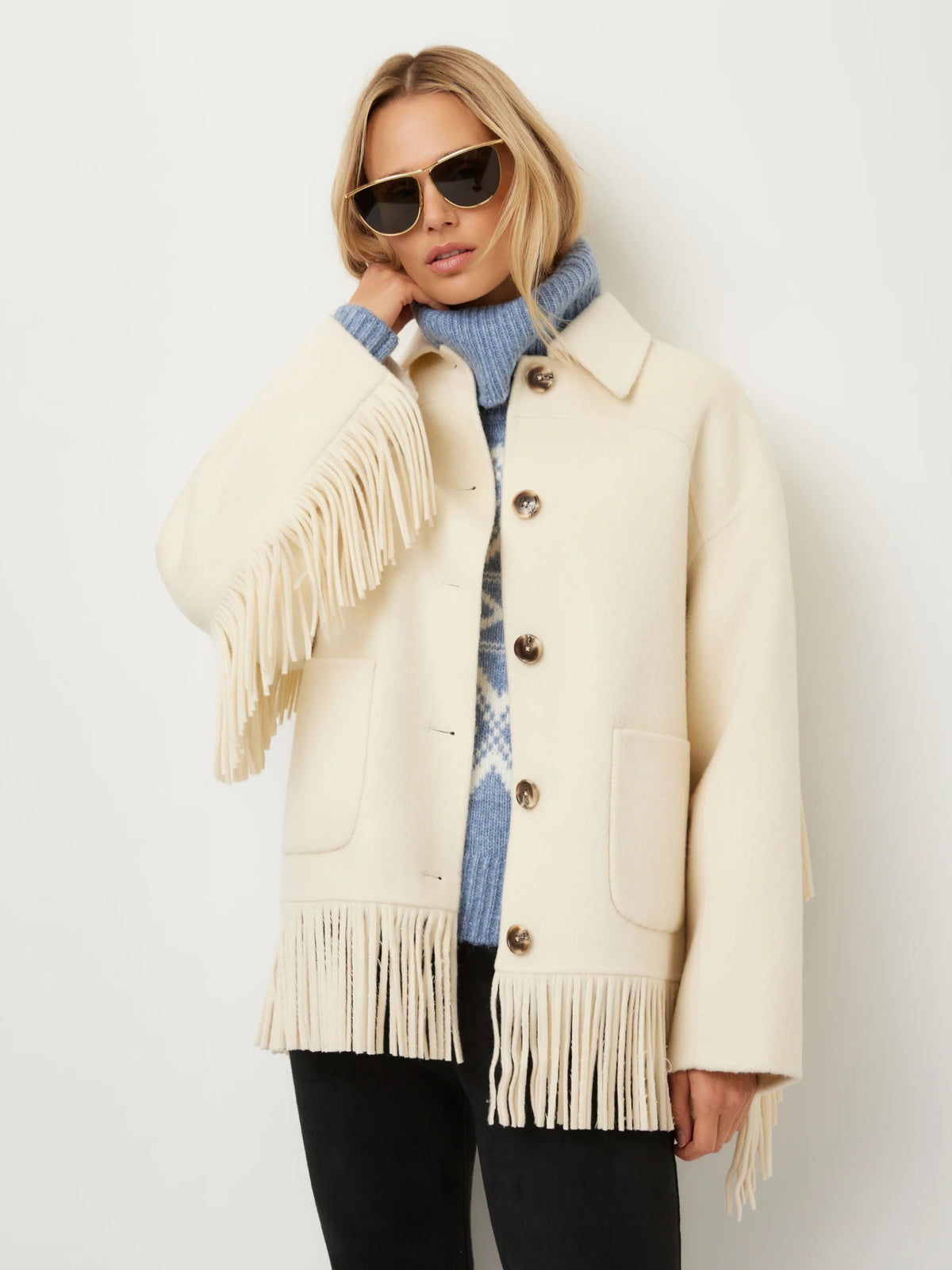 YARA FRINGE JACKET