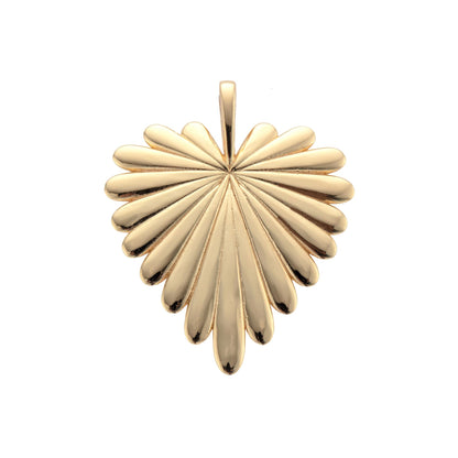 JW LOVE FULL HEART PENDANT - CLASSIC ROLO