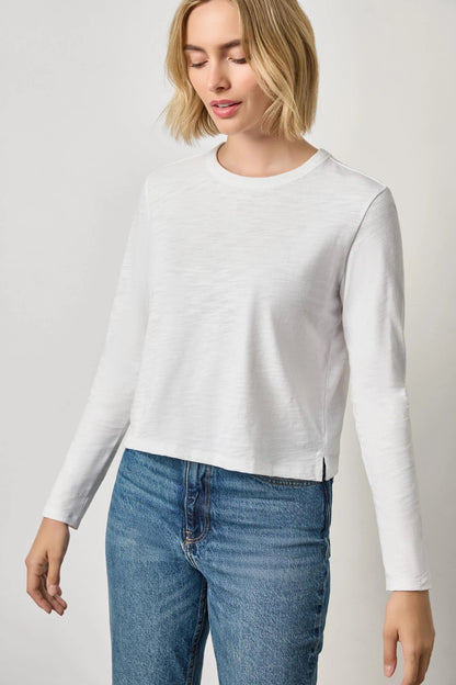 LONG SLEEVE CROPPED BOYFRIEND