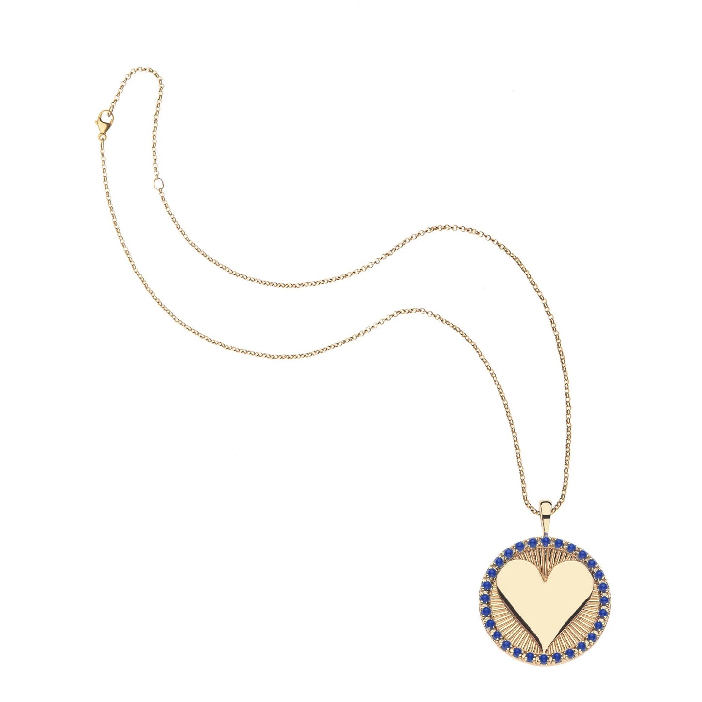 JW LOVE EMBELLISHED HEART FIND ME IN LAPIS