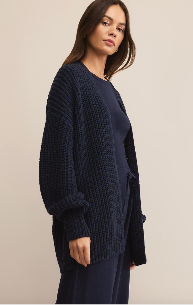 SUTTON RIB CARDIGAN