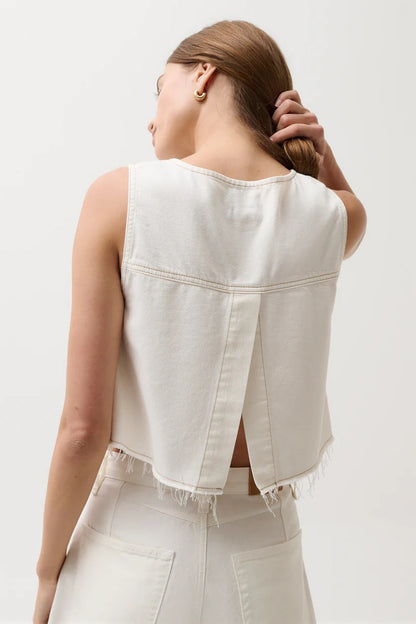 RUE CROP POP OVER SWING TOP CROP
