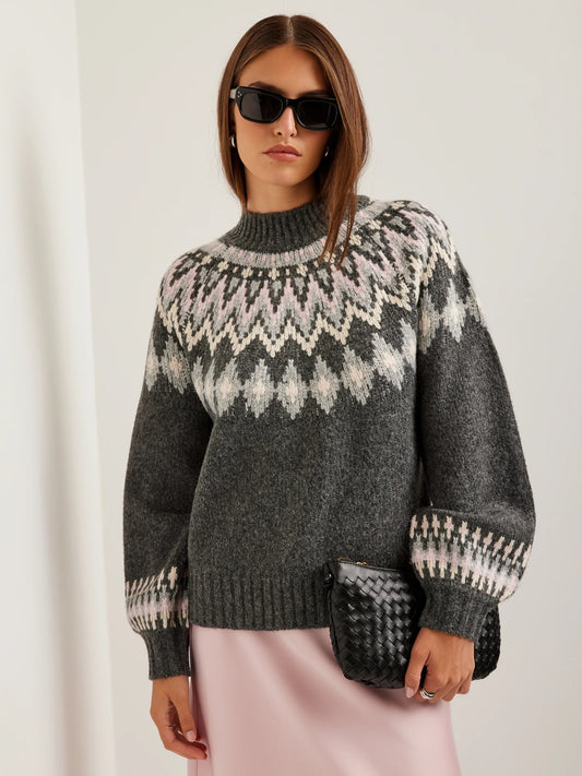 ZARAH JACQUARD SWEATER
