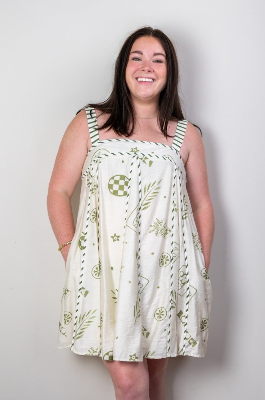 ENTRO GREEN DRESS